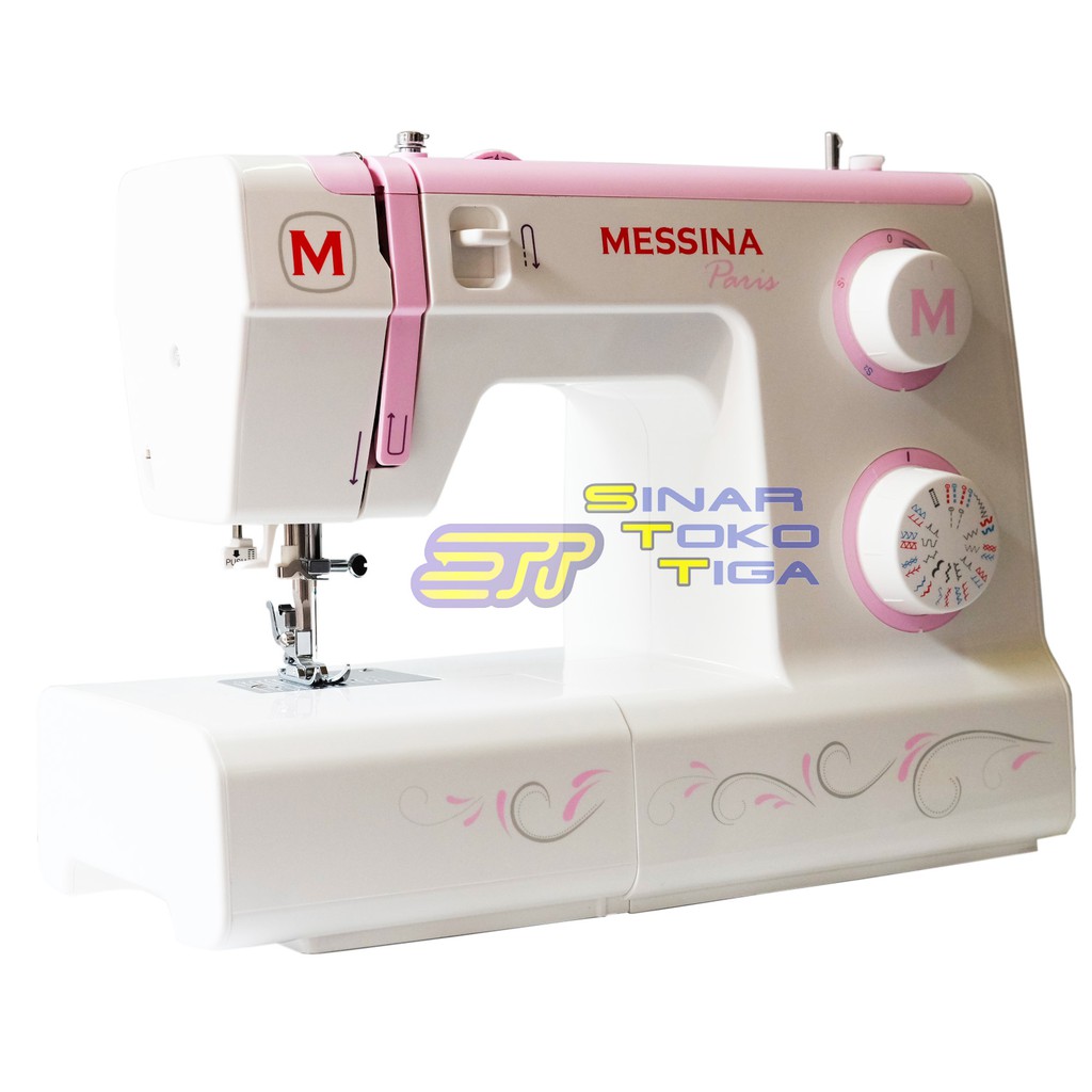 MESIN JAHIT PEMULA MESSINA PARIS P5729 PORTABLE MULTIFUNGSI by. SINGER P 5729