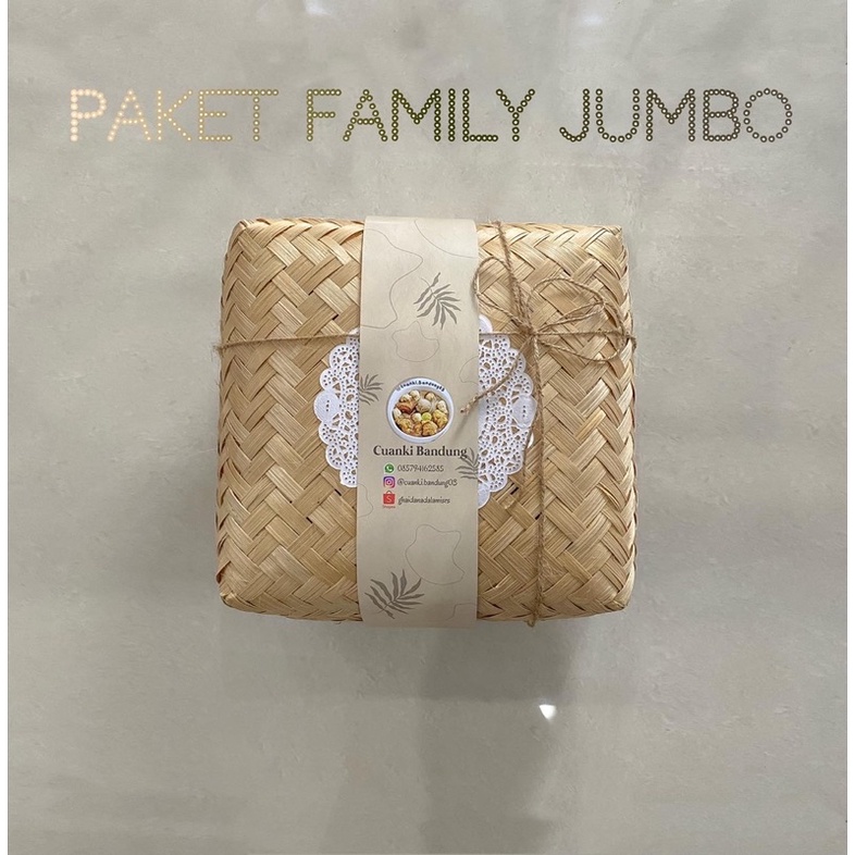 

cuanki bandung paket Jumbo Family 6-8org