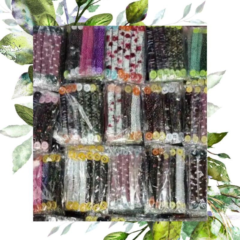 TERMURAH Tali atau Konektor Masker (connector) Hijab Warna-Warni Lucu dan Cantik (RANDOM ECERAN)