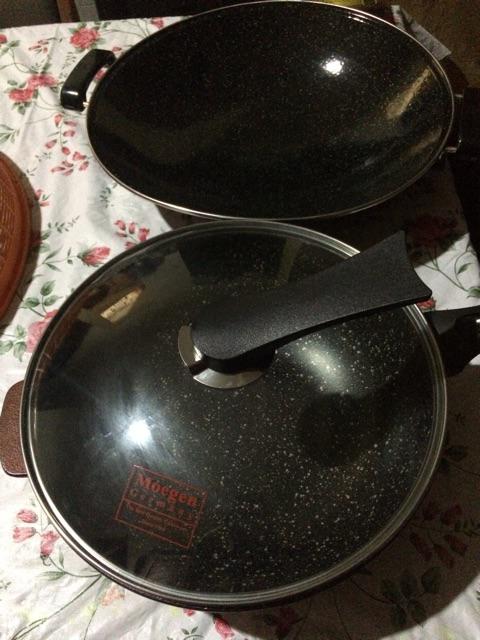 40 Cmwajan Enamel Marbel,wajan Royal Wok Uk 40 Cm