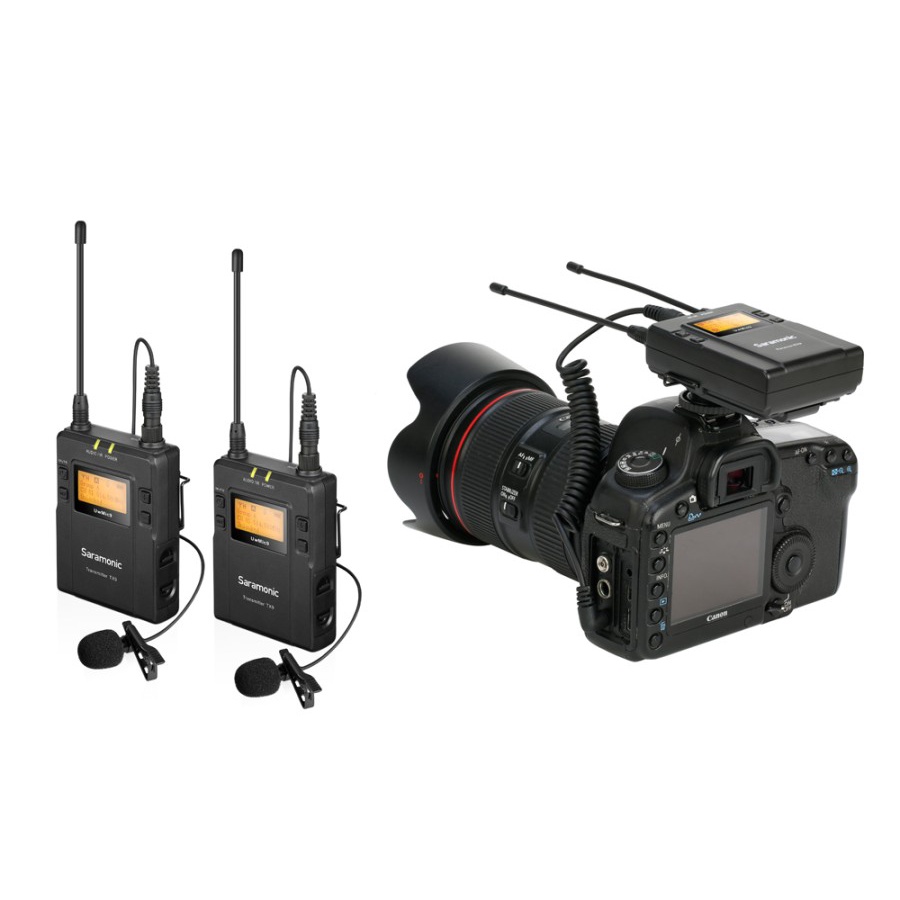 Saramonic UwMic9 Kit2 UHF Wireless Lavalier Microphone System