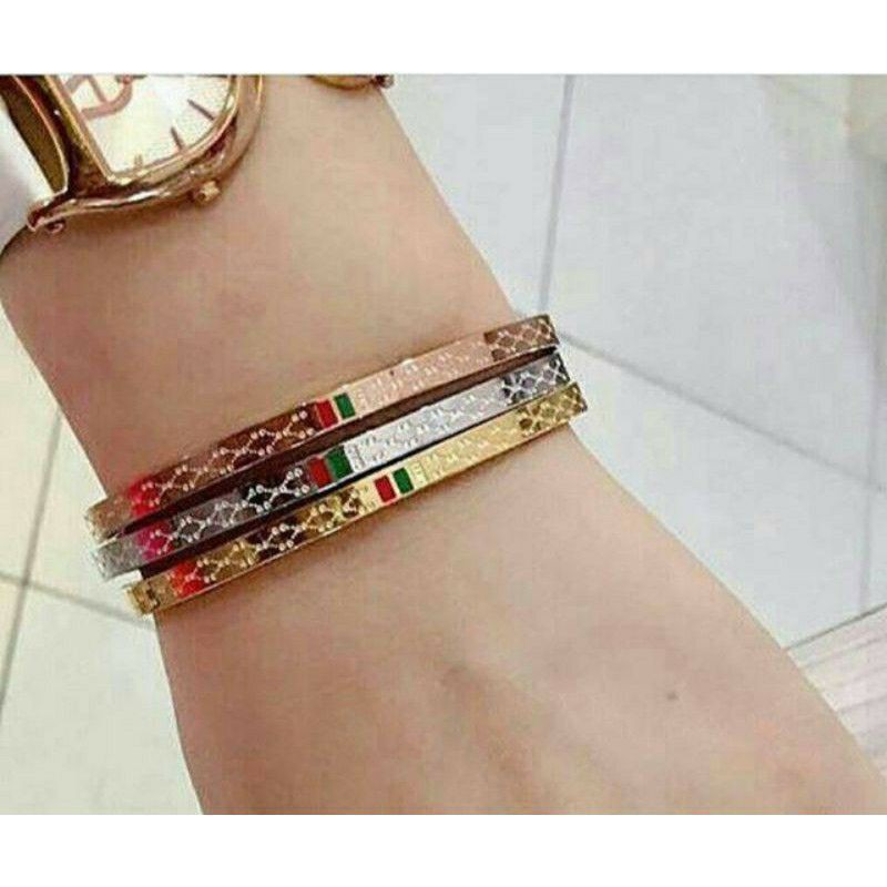 Gelang Gucci Titanium Set 3