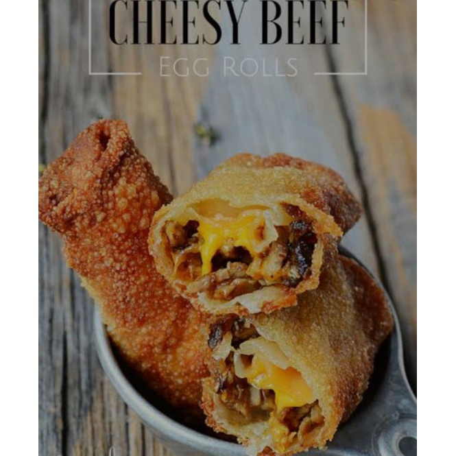 

Egg Roll Beef Cheese