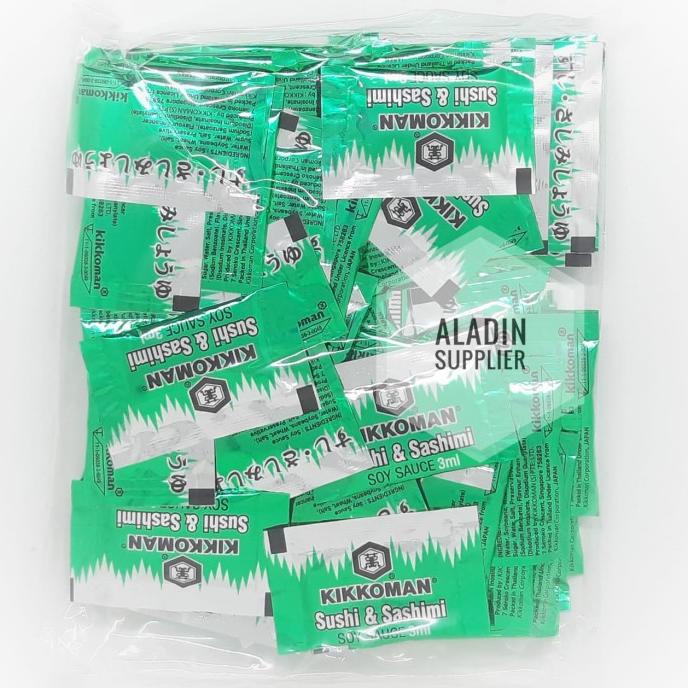 

Diskon Kikkoman Soy Sauce Shoyu Sushi Sashimi- Kecap Jepang Sachet 100pc Diskon