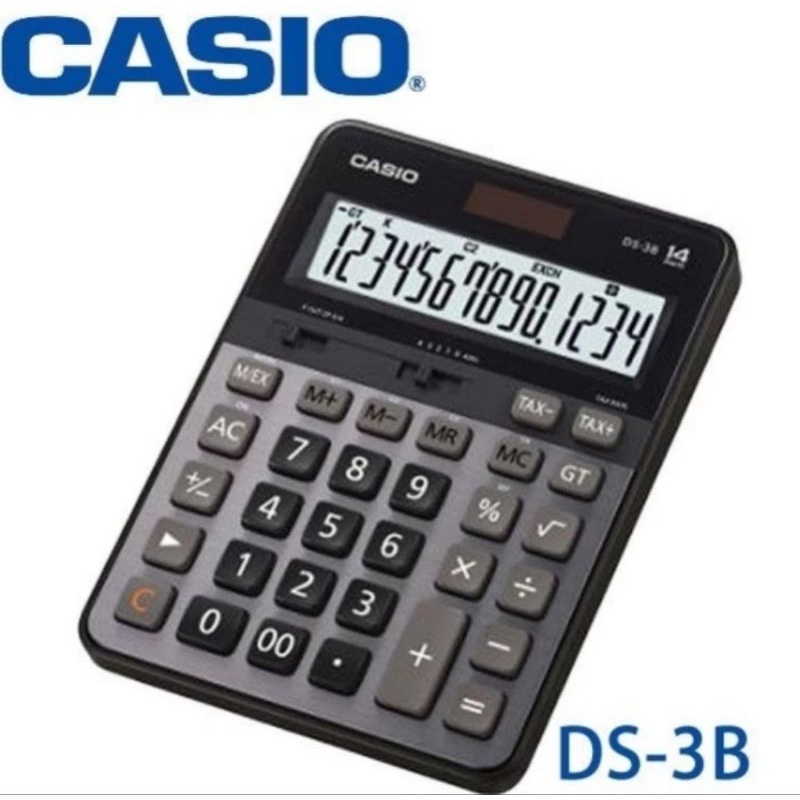 

CASIO KALKULATOR DS 3B HEAVY DUTY CALCULATOR LARGE 14 DIGIT