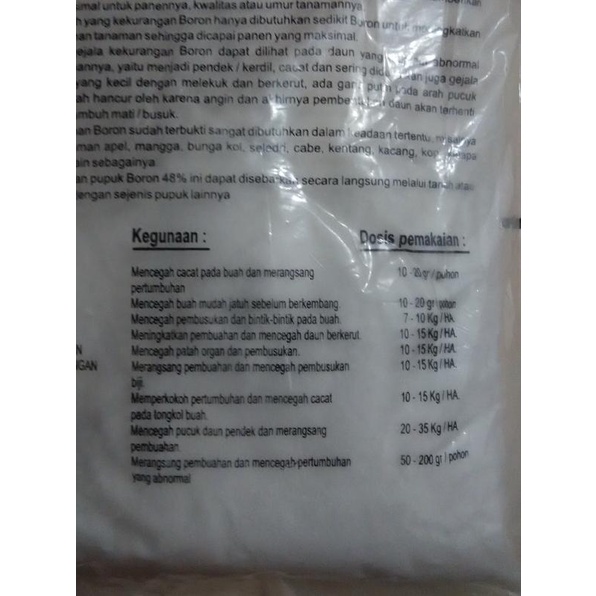 ☀ Pupuk Boron - pupuk Borate 48 Kuda Sakti ♗