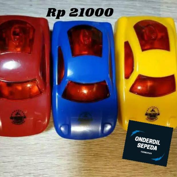 Bel Sepeda Anak mobil 5 lagu dengan lampu nyala