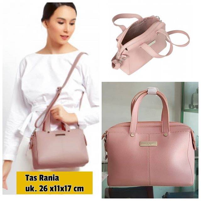 Tas selempang wanita  Sophie Martin Rania pink