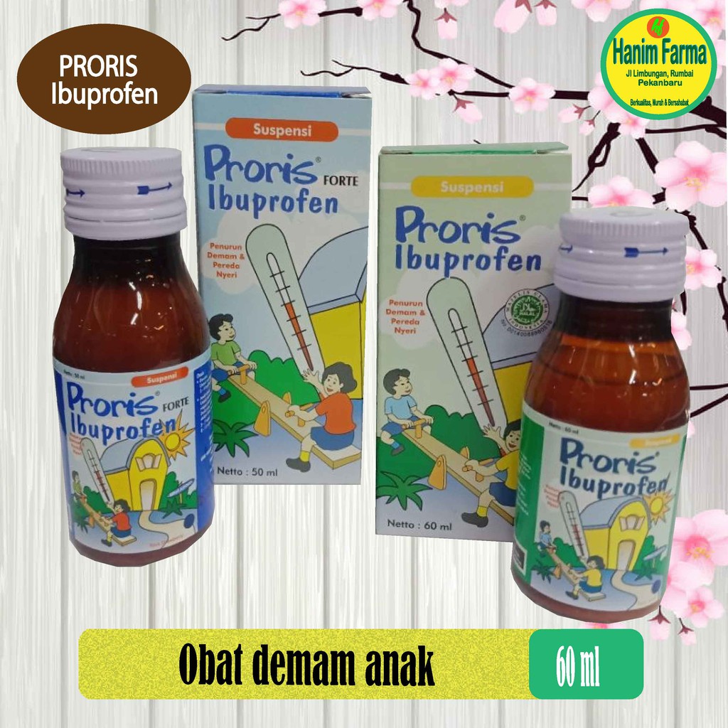 

PRORIS Ibuprofen sirup botol 60ml