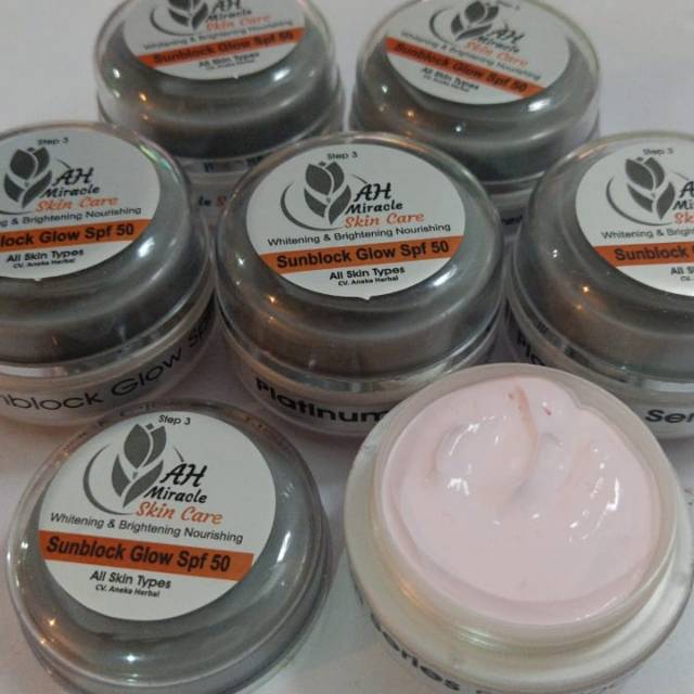 Sunblock ah miracle skin care original