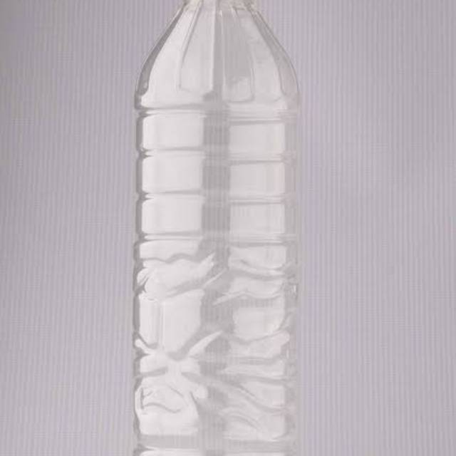 Botol plastik Aqua 600 ml, wadah untuk ikan cupang