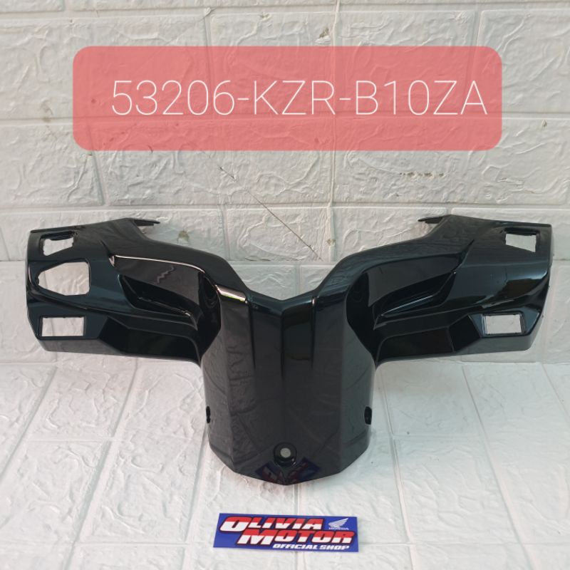 COVER HDL RR BLK BATOK BELAKANG VARIO 125 BOHLAM IDLING STOP ISS 53206-KZR-B10ZA