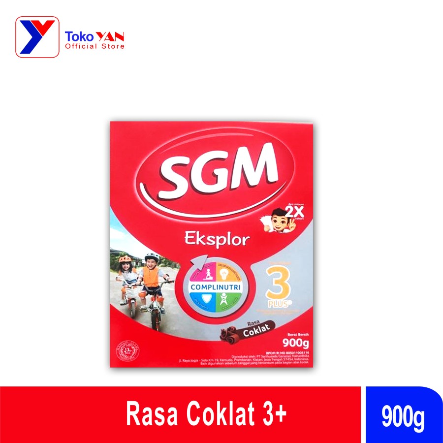 

SGM Eksplor 3 Plus* Rasa Coklat 900gr