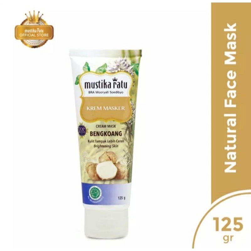 Mustika Ratu Brightening Bengkoang Cream Mask 125 gr