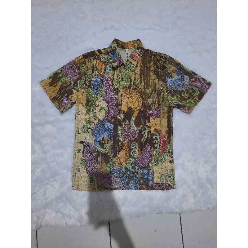 Preloved kemeja batik seragam sekolah