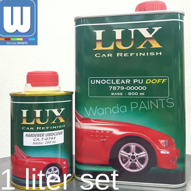 Wow Clear Doff Pernis Lux Unoclear Pu Doff (1 Liter) Limited