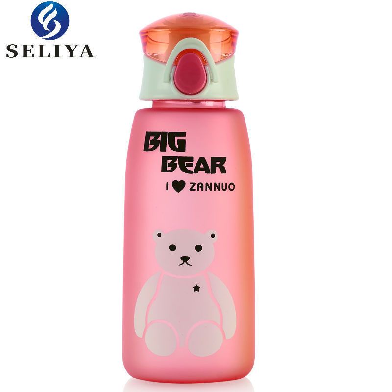 Botol Minum TRENDY Tempat Minum Tali BIG BEAR BPA FREE 500ml