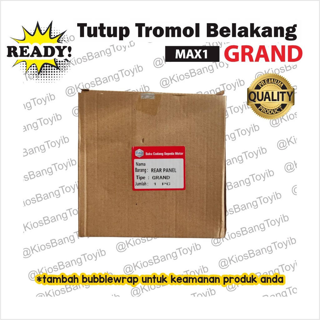 Tutup Tromol Belakang Rear Panel Rem Belakang Grand Supra X Prima (MAX1)