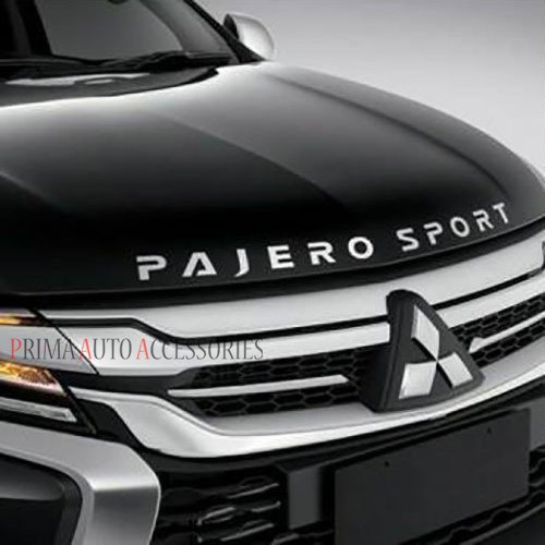 Emblem Logo Mobil PAJEROSPORT Engine Hood / Kap Mesin