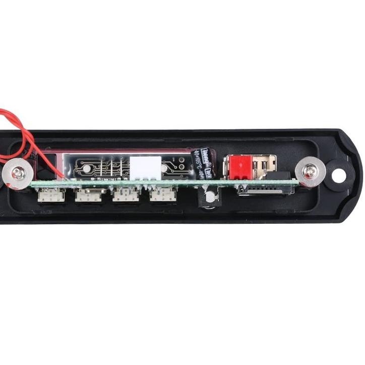 Trxj8J3v--ORIGINAL MP3 KIT Modul 12V / 5V Bluetooth 5.0 FM Radio USB Player Bluetooth Speaker Remote Control Pemutar Lagu MP3 BT Modul Kit Tanpa Amplifier