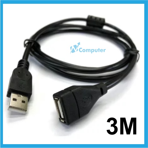 KABEL USB MALE FEMALE 3M / PERPANJANGAN USB / USB EXTENDER EXTENTION