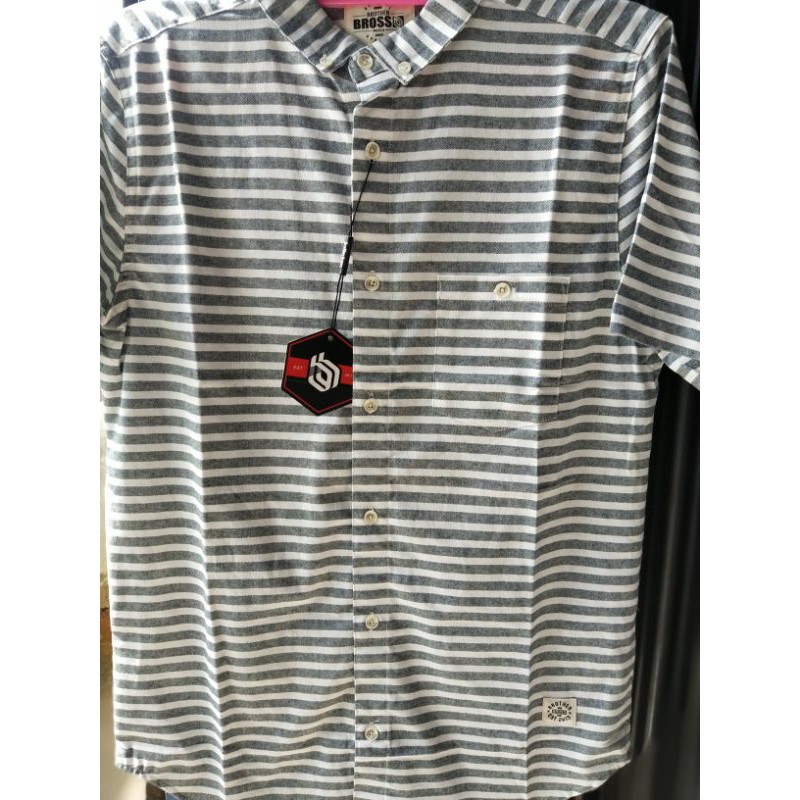 Kemeja Pria Lengan Pendek Brother Bross