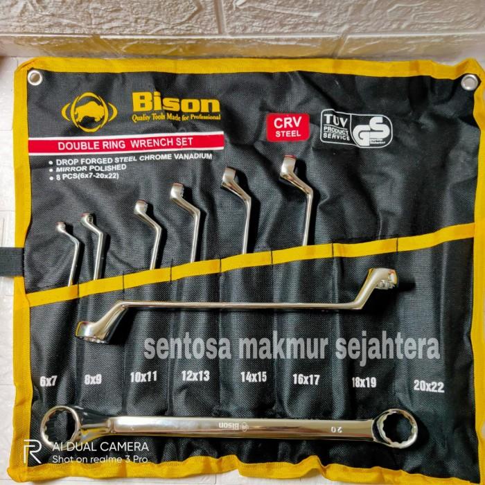 Kunci | Bison Kunci Ring Ring 8Pcs 6-22 Konci Ring Set Kunci Set