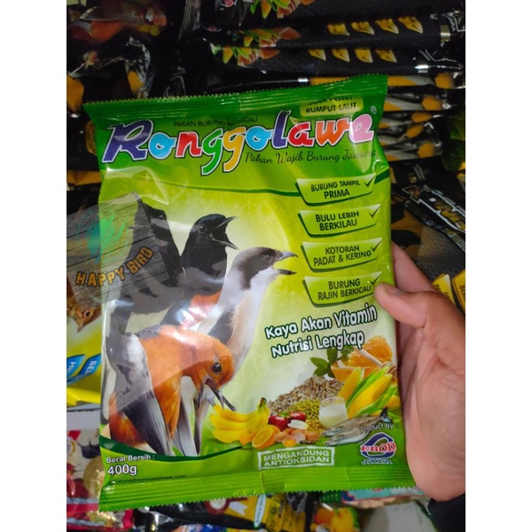 PAKAN BURUNG ANIS MURAI CUCAK VOER RUMPUT LAUT RONGGOLAWE EBOD JAYA
