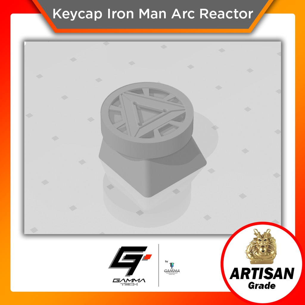 Iron Man Arc Reactor Artisan Keycap / Keycaps Mechanical Keyboard