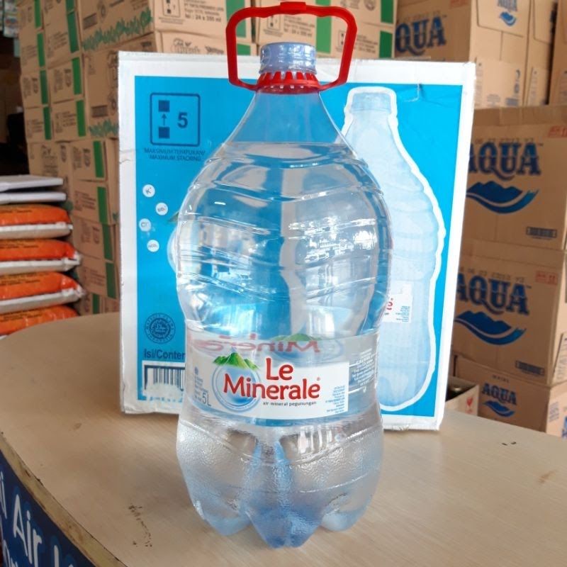 

LE MINERALE GALON 5 L /Galon Mini [Khusus Satuan]