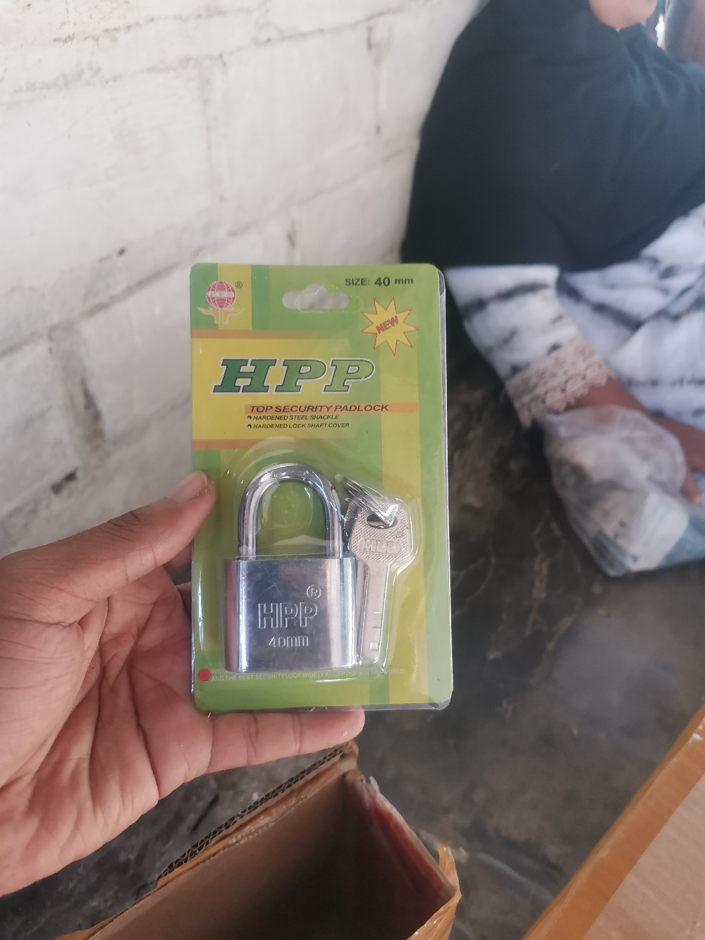Gembok Putih 40 Mm Leher Panjang Hpp Murah
