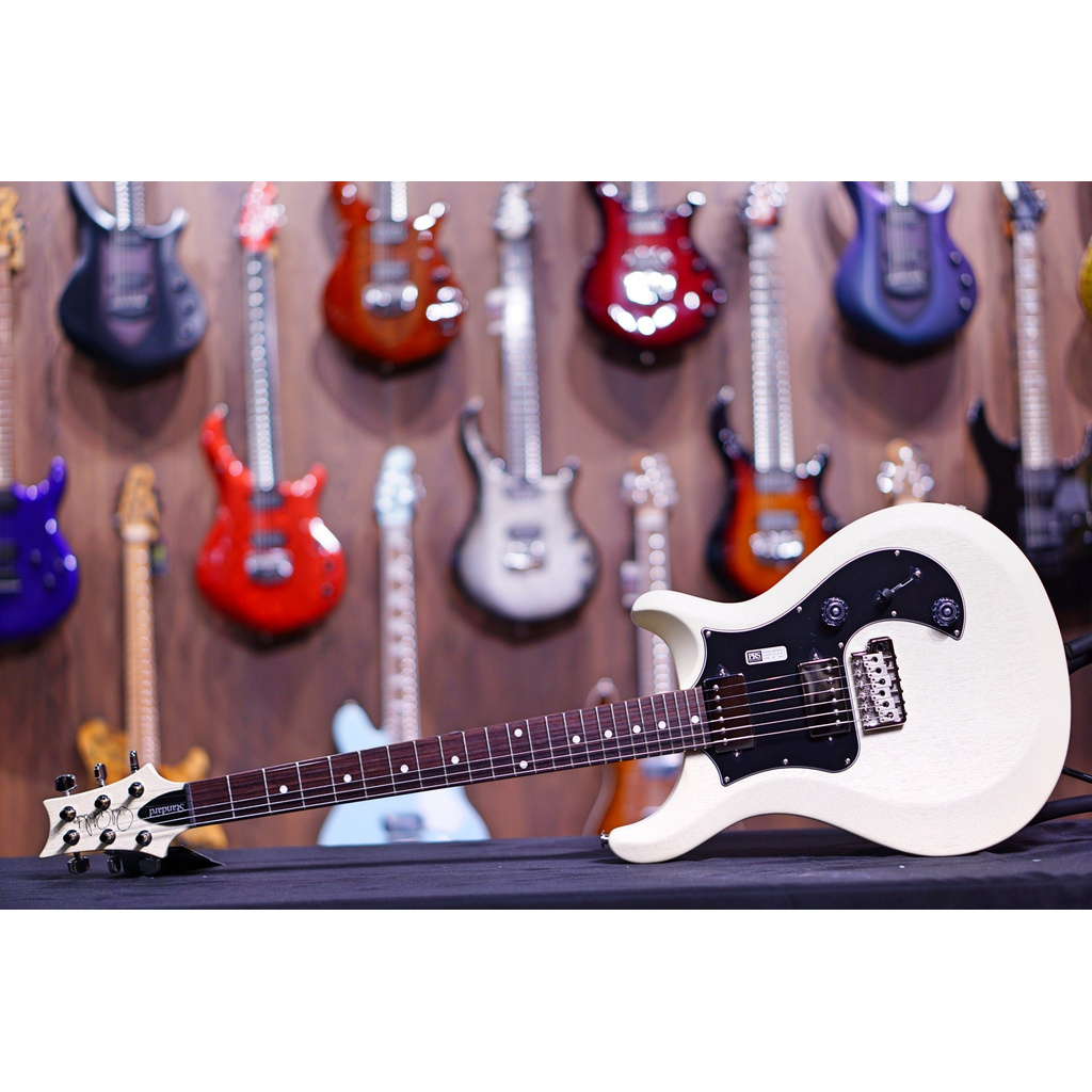 PRS S2 Satin Standard 24 Electric Guitar - Antique White S2051253