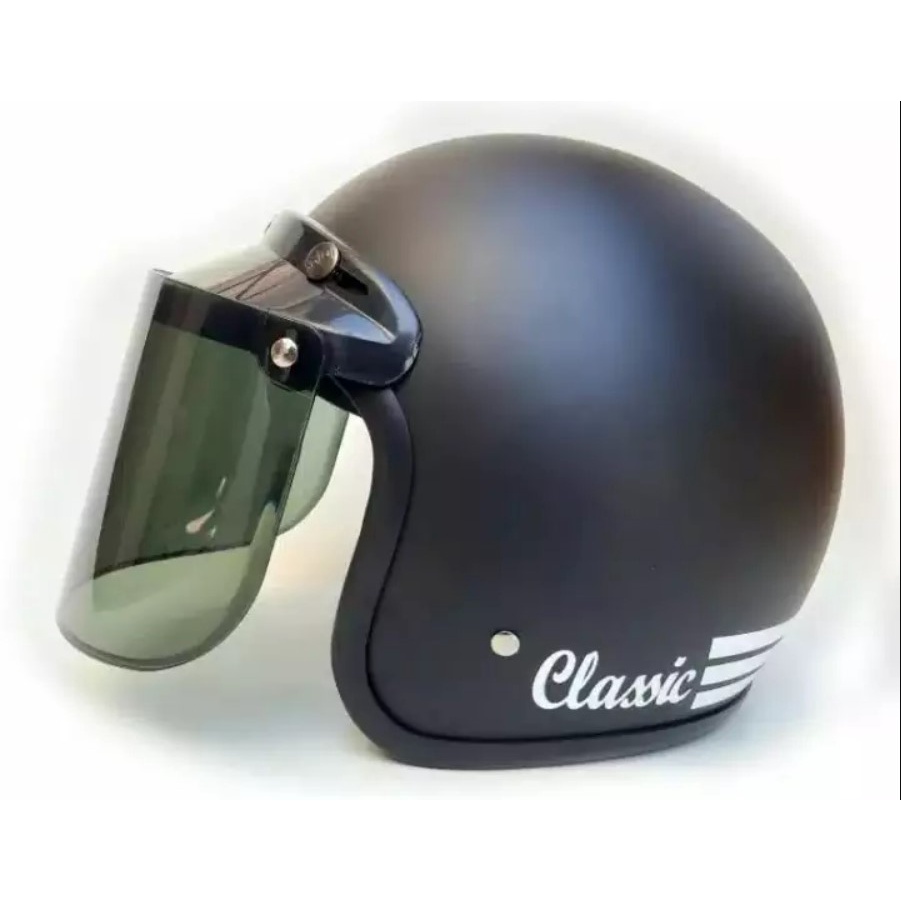 Helm Original Sni HITAM DOFF