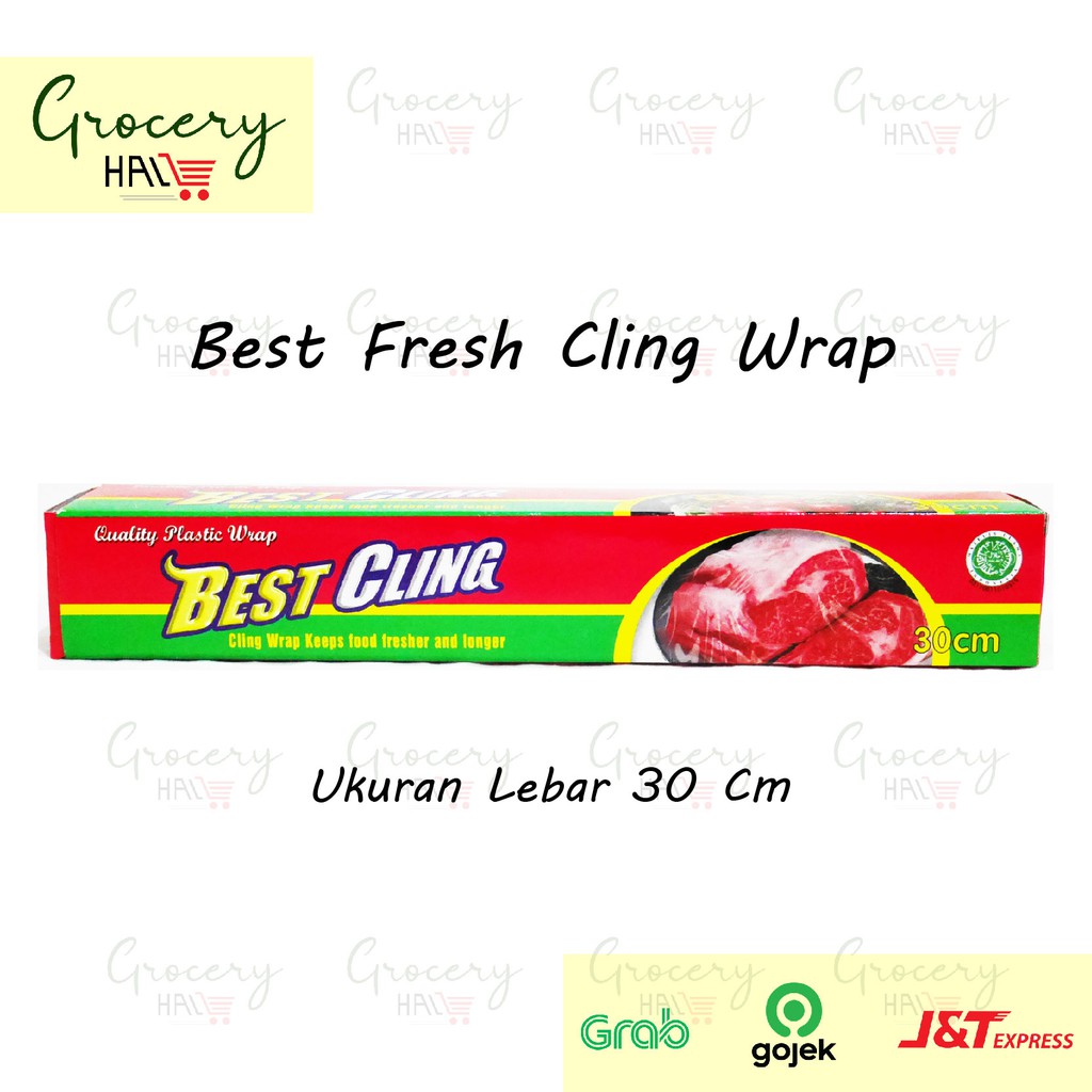 BEST CLING WRAP 30 CM * 30 M ( PLASTIK WRAP MAKANAN )