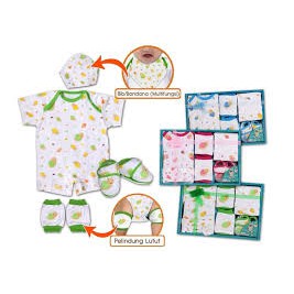 kiddy kd 11168 baju bayi Babyset knee baby / kado lahiran