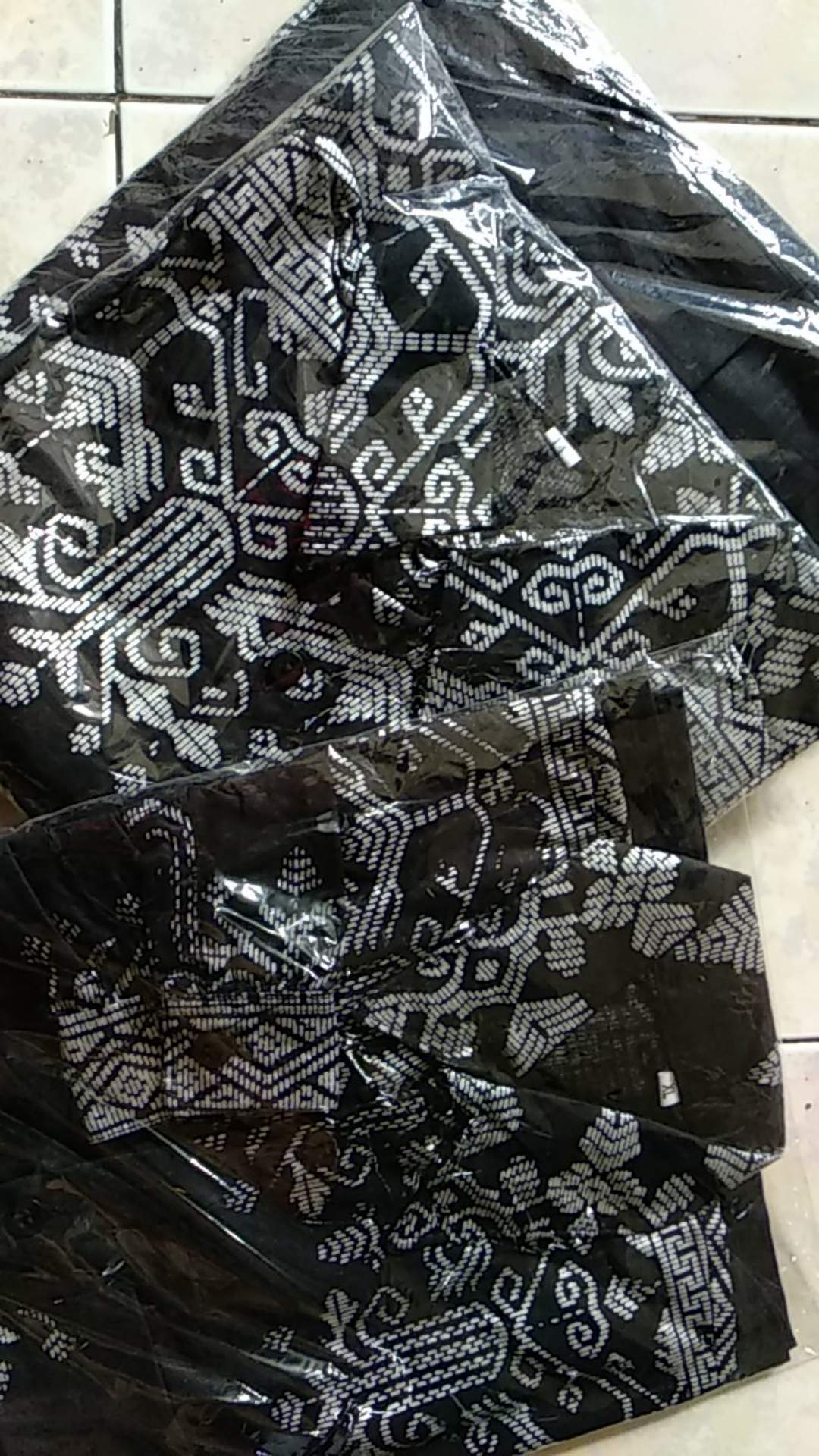 Baju Batik Couple Keluarga Anjani Silver / Sarimbit Batik Family Terbaru (bisa Cod)