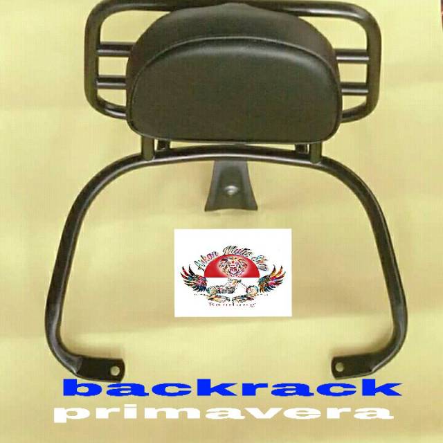 Backrack primavera variasi vespa matic