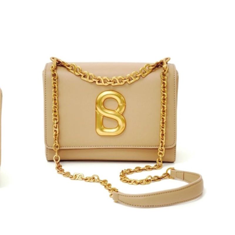 NEW BUTTONSCARVES ALVA BAG LIGHT TAN