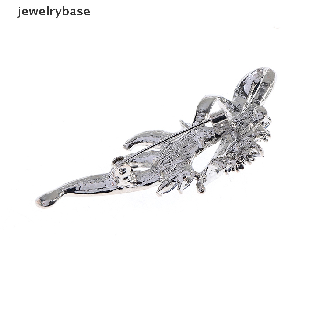 1pc Bros Pin Kristal Elegan Untuk Aksesoris Pakaian Wanita