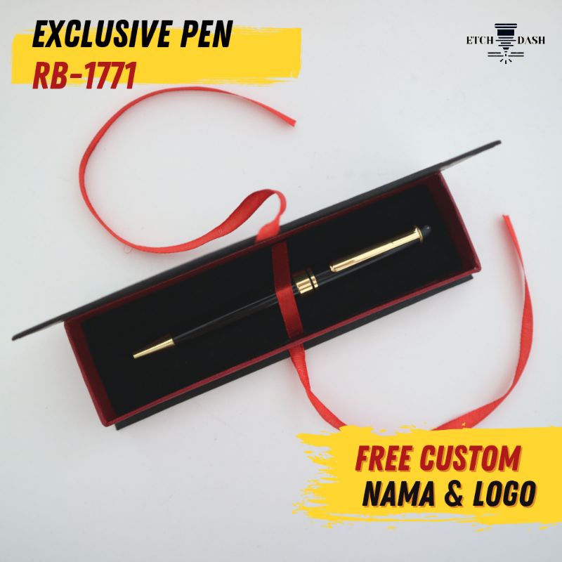 

Pulpen Promosi Exclusive Free Custom Nama Dan Logo | Pulpen Stylus Hadiah - Exclusive Pen RB-1771