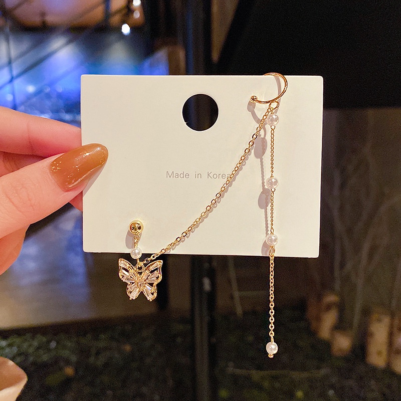 Anting AT79  Kualitas Premium S925 Made in Korea Premium Fashion Wanita Anting Lucu Unik Keren(1PCS) /Earring/Aksesoris/accessories/ Deluna/BS