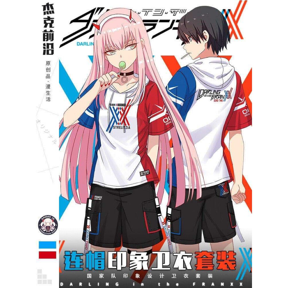 Tshirt Hoodie Zero Two Darling in The Franxx Sterilitzia