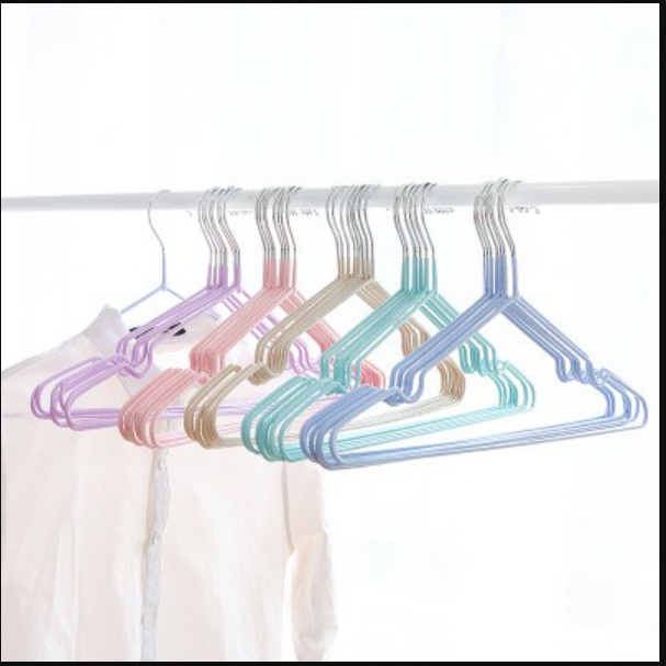 MAKAPAL PASTEL HANGER / GANTUNGAN BAJU PASTEL ISI 10PC UK DEWASA DAN ANAK-ANAK