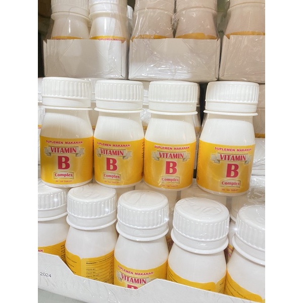 Jual Vitamin B Complex Botol 100tablet | Shopee Indonesia