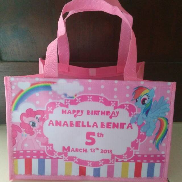 

Tas souvenir my little pony uk 23*18*15