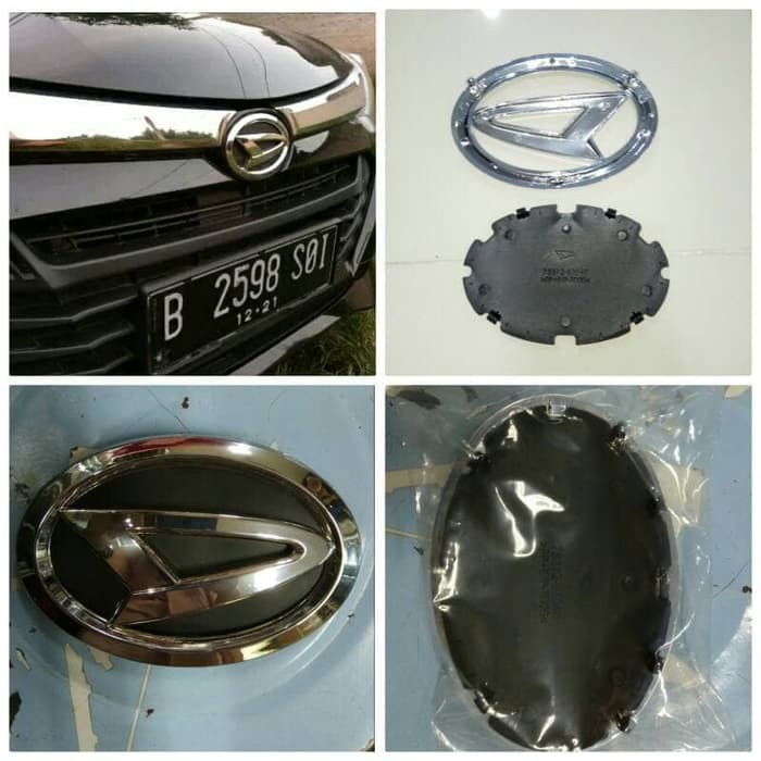 Emblem Logo Depan Daihatsu Sigra Original Pengganti Logo Bawaan Sigra
