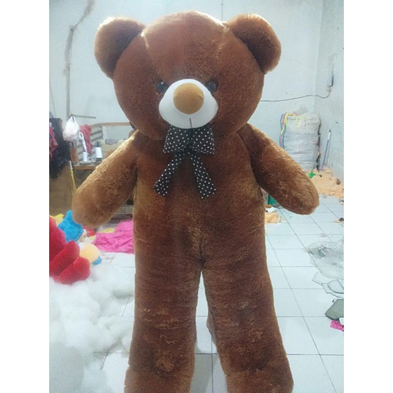 BONEKA TEDYBEAR BERUANG SUPER BESAR..TINGGI 1.5 CM/150CM.ORIGINAL(SNI)