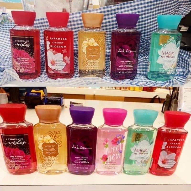 Jual SHOWER GEL BBW / SHOWER GEL BATH AND BODY WORKS / SABUN MANDI BBW ...