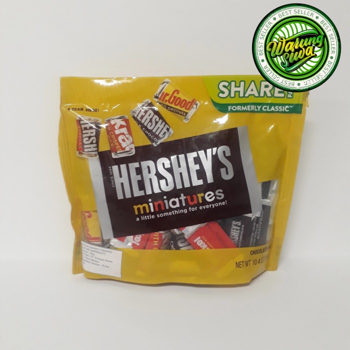 

hershey's miniatures chocolate candy 294gr