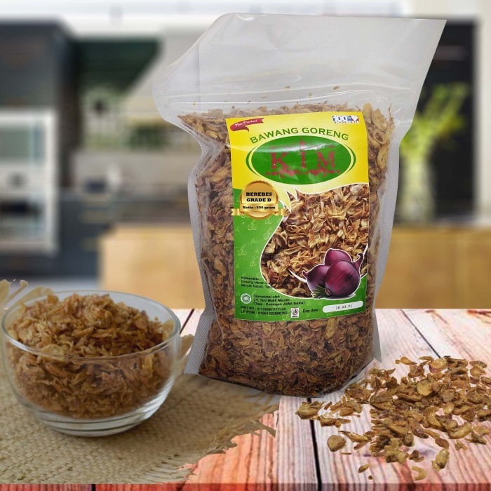 

Bawang Goreng Brebes Grade D Kemasan 500 Gram